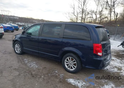 2013 Dodge Grand Caravan Sxt from USA, damaged, VIN 2C4RDGCG9DR712435